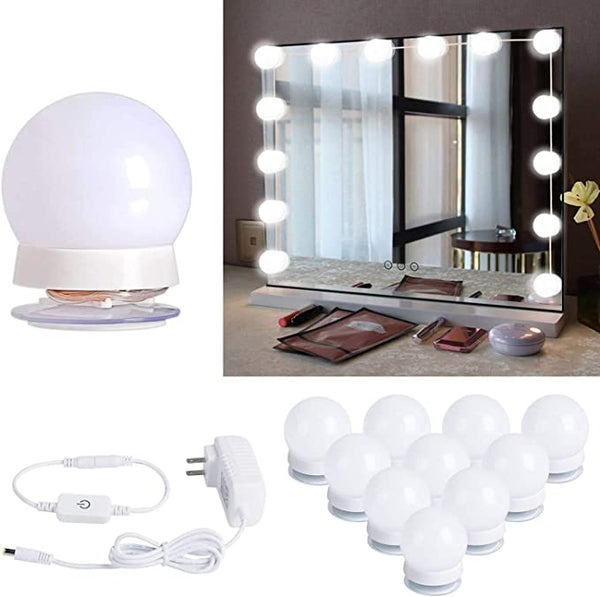 LED Vanity Mirror Lights Hollywood Style for Makeup Dressing Table