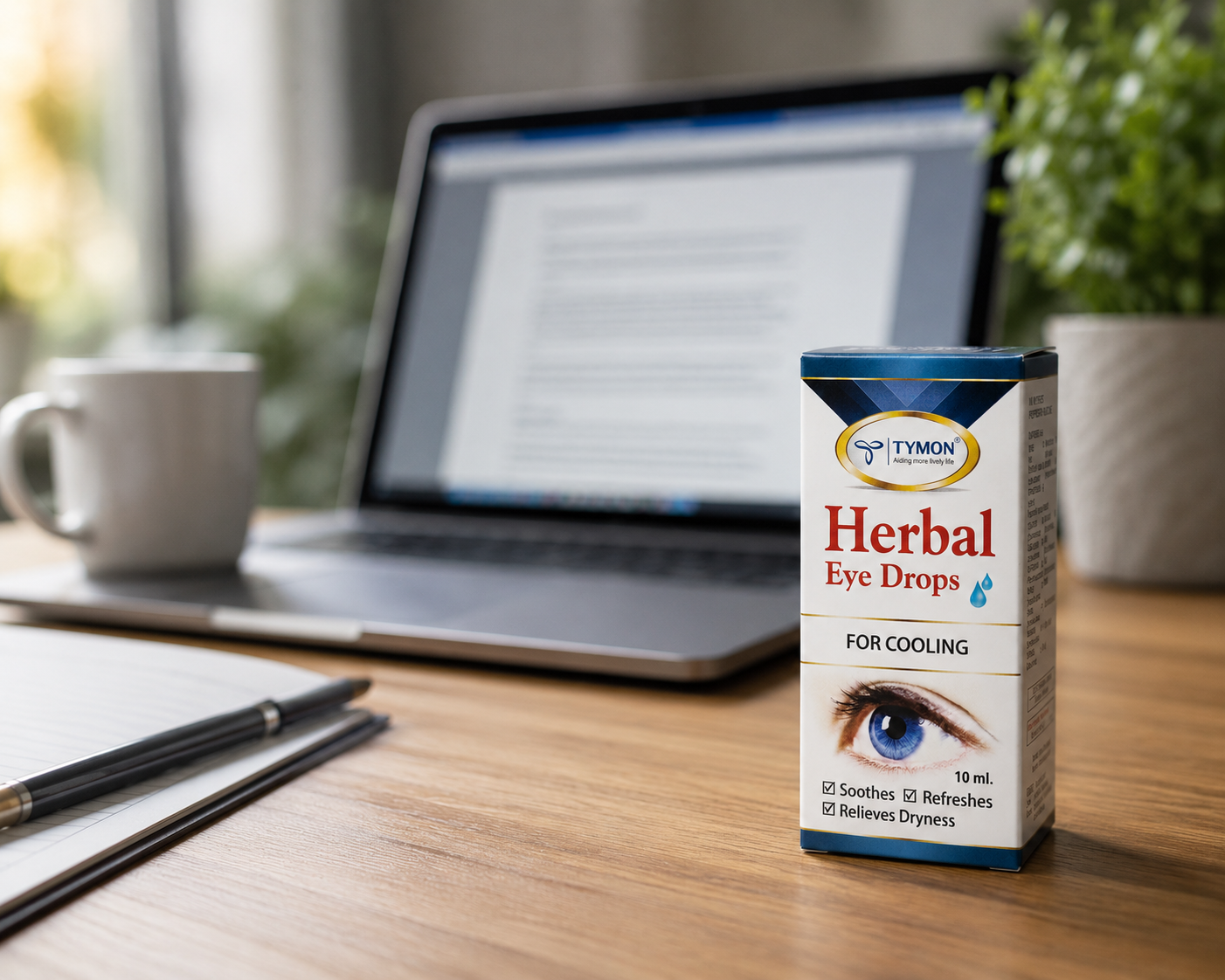 Natural Herbal Eye Drops – Refresh, Hydrate & Comfort