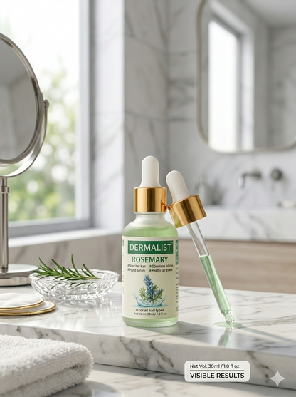 Dermalist Rosemary Hair Growth Non-Greasy Scalp Serum for Men & Women – 30 ml