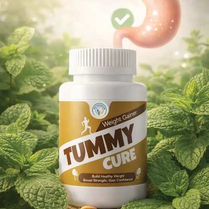 GainMax Powder + Tummy Cure – Natural Weight Gain Formula