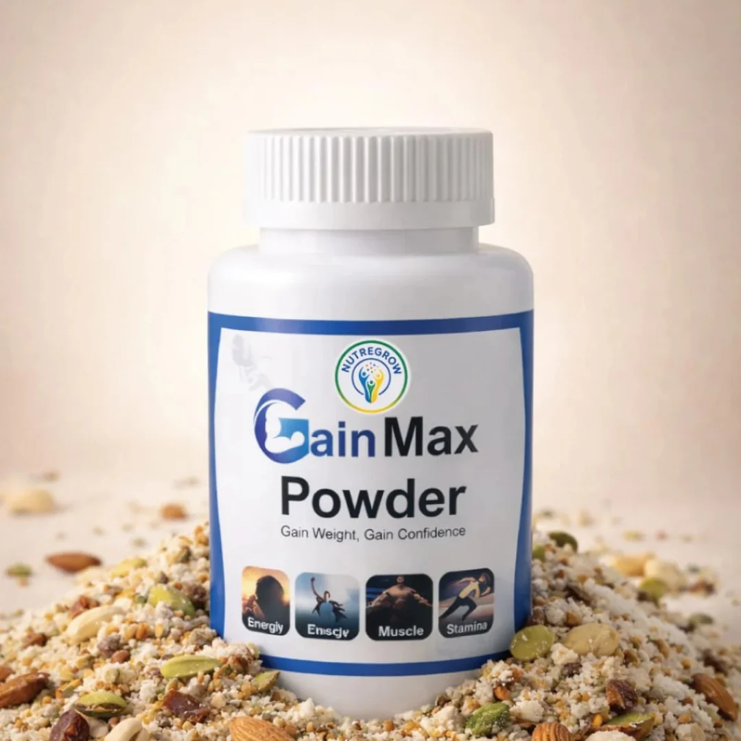 GainMax Powder + Tummy Cure – Natural Weight Gain Formula