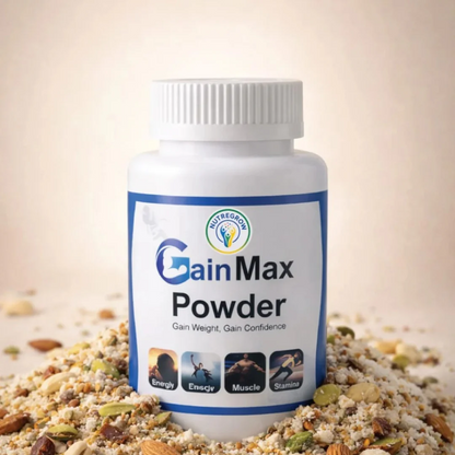 GainMax Powder + Tummy Cure – Natural Weight Gain Formula