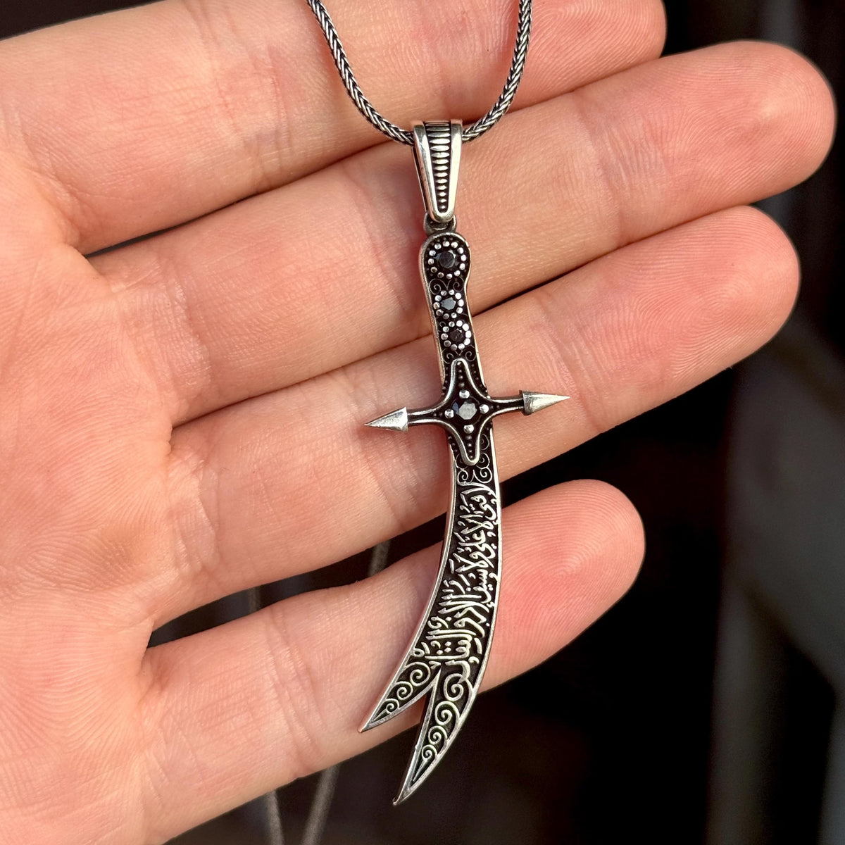 Ali Zulfiqar Sword Pendant Necklace