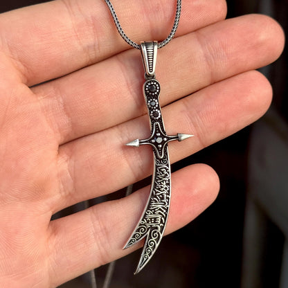Ali Zulfiqar Sword Pendant Necklace