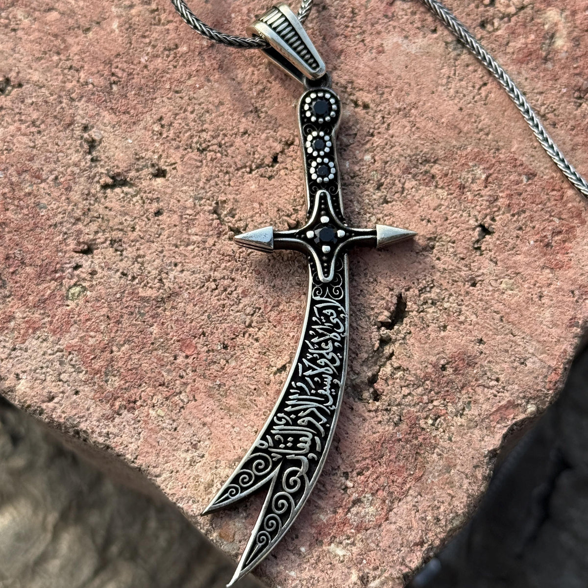 Ali Zulfiqar Sword Pendant Necklace