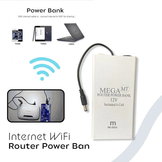 WiFi Router Power Bank (8–10Hrs Backup) With Free Delivery
