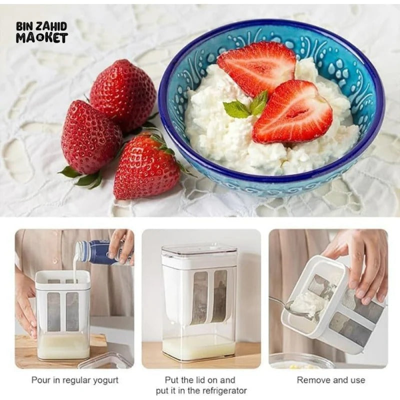 Yogurt Strainer For Greek & Fatless Yogurt