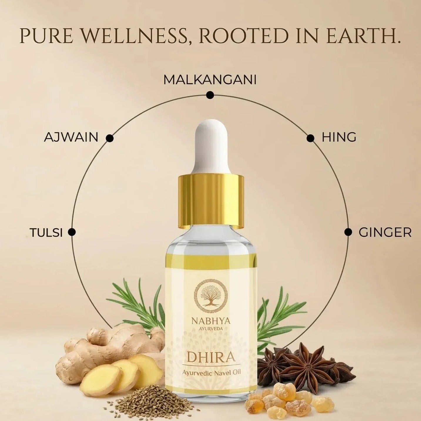 Blood Sugar Support Herbal Belly Button Oil
