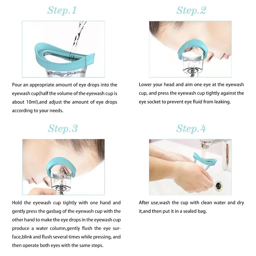 Eye Wash Cup for Daily Eye Cleaning & Eye Care