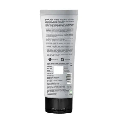Korean Ginseng + Kojic Acid Detan Face Wash Gel - Pack Of 1 / 100 ML