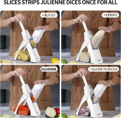5 IN 1 MULTIFUNCTIONAL VEGETABLE CUTTER | Free Home Delivery
