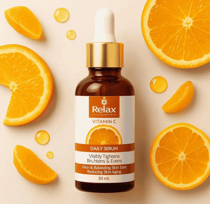 RELAX | FACE SERUM 30ML (VITAMIN C) With Free Delivery