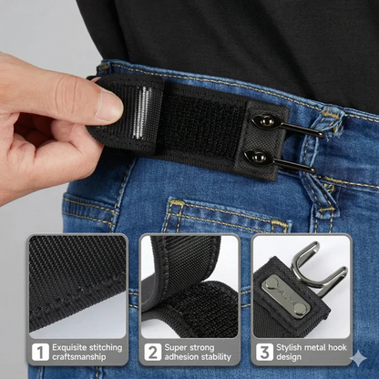 Premium Buckle-Free Hook Belt With New Style