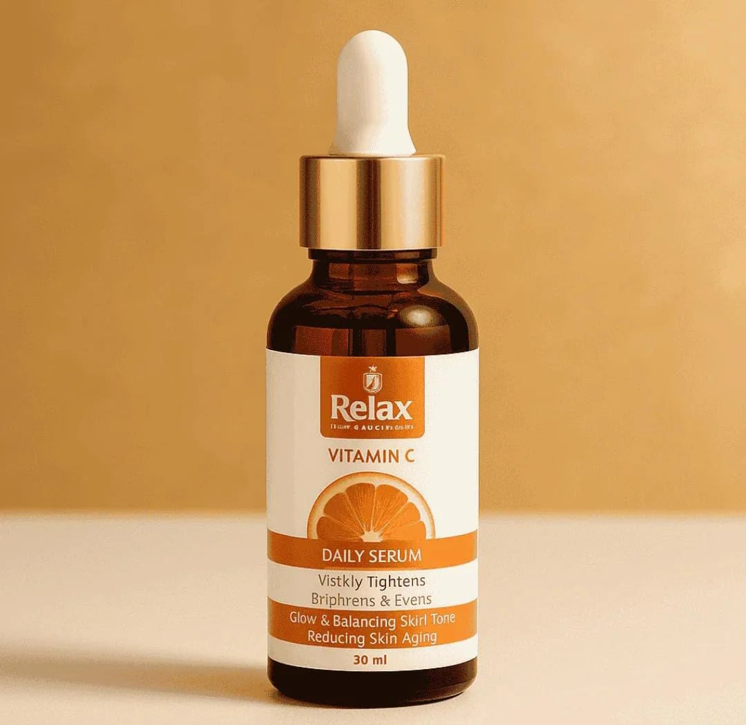 RELAX | FACE SERUM 30ML (VITAMIN C) With Free Delivery