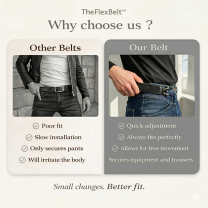 Premium Buckle-Free Hook Belt With New Style