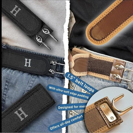 Premium Buckle-Free Hook Belt With New Style