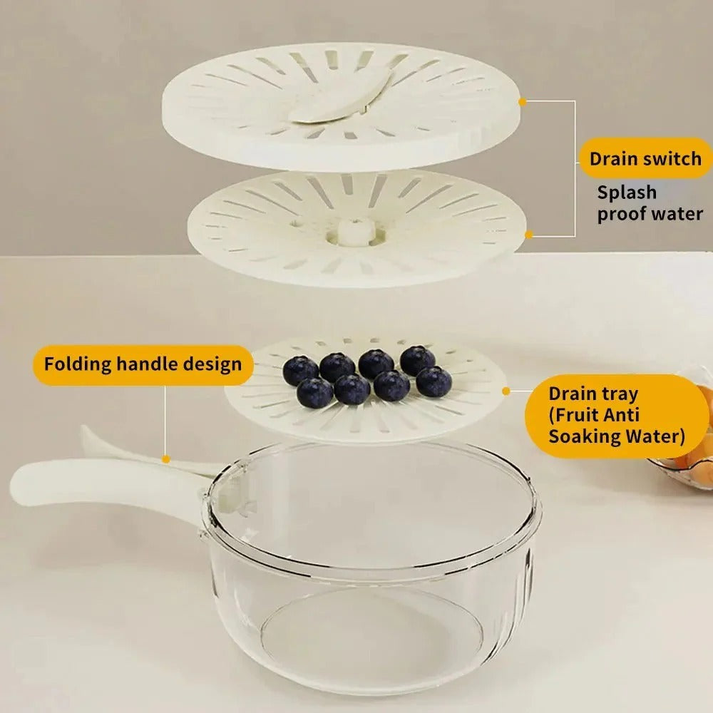 Multifunctional Fruit & Vegetable Strainer