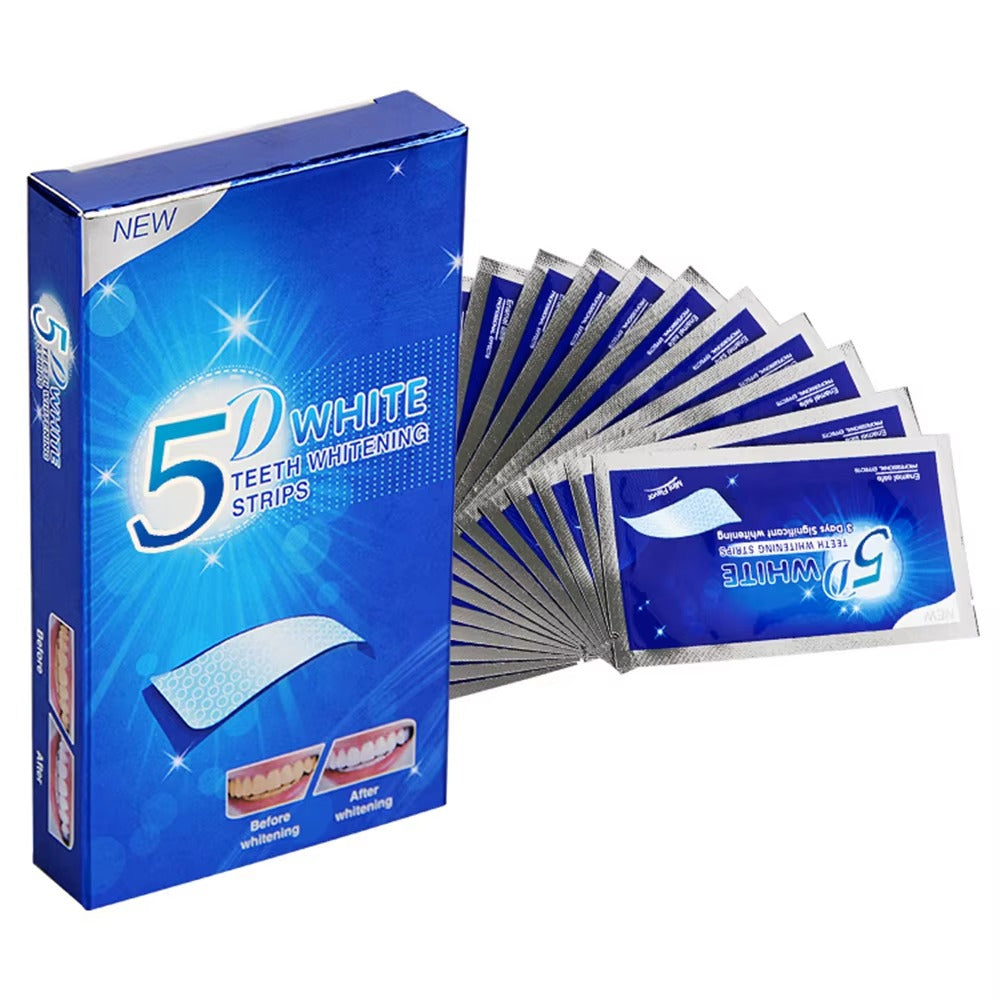Mint Flavored Teeth Whitening Strips With Free Home Delivery