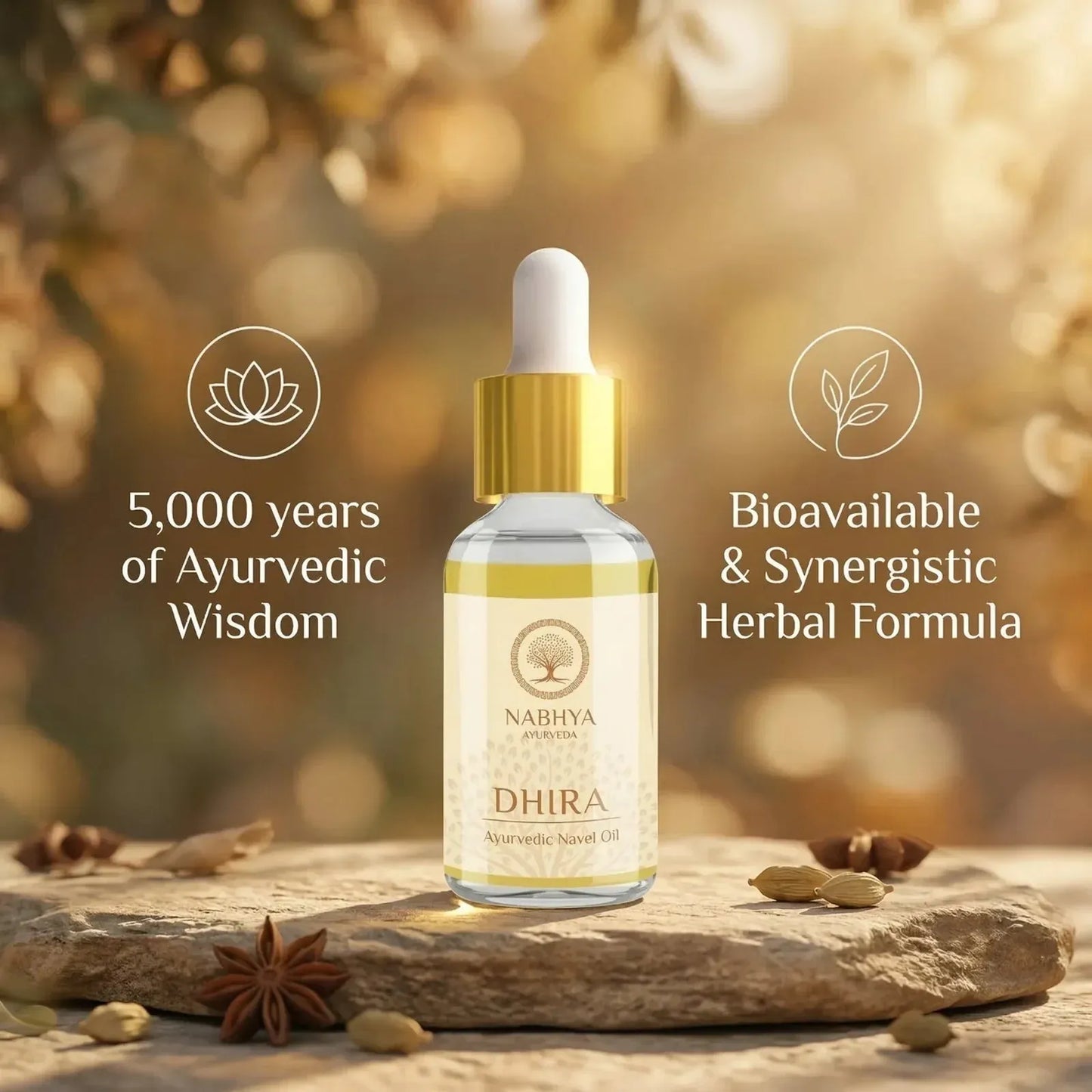 Blood Sugar Support Herbal Belly Button Oil