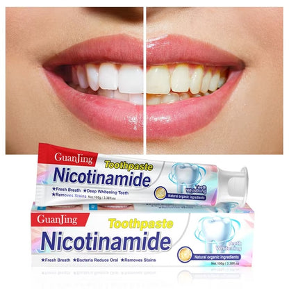 Nicotinamide Toothpaste Teeth Whitining With Free Delivery