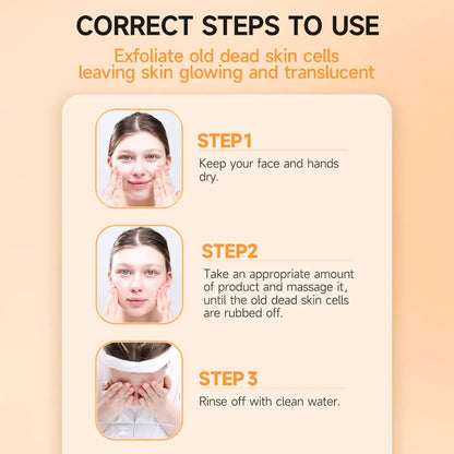 Orange Exfoliating Brightening Gel With Free Delivery