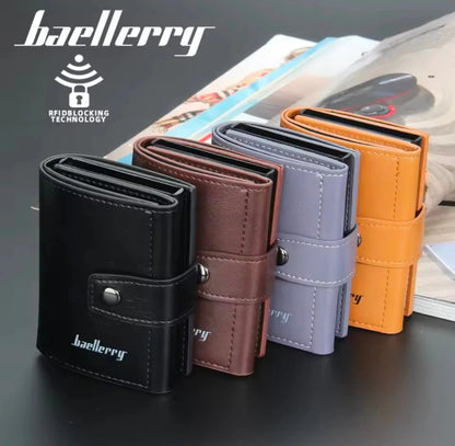Baellberry Unisex Credit & Id Card Holder Wallet