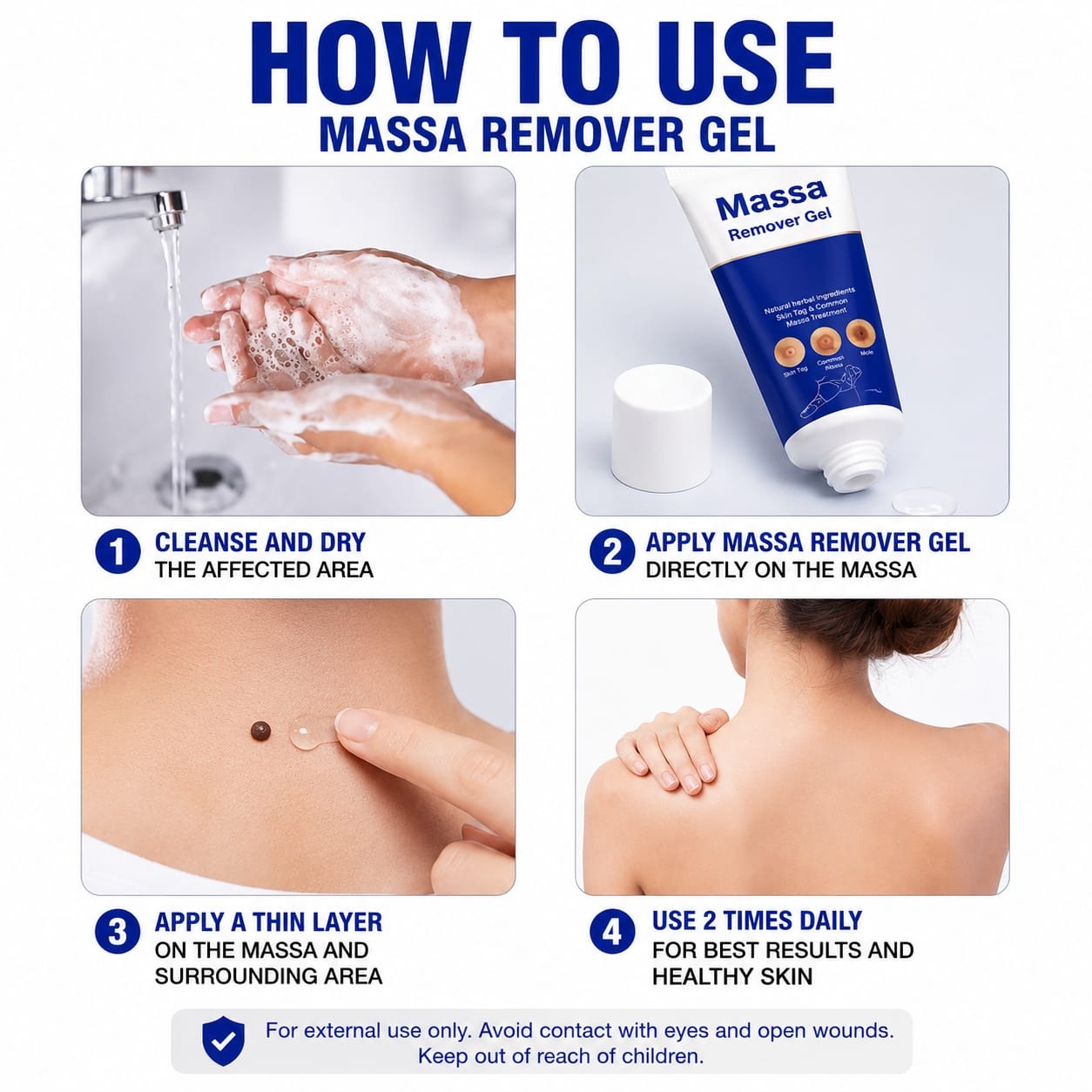 Massa Remover Gel With Free Delivery