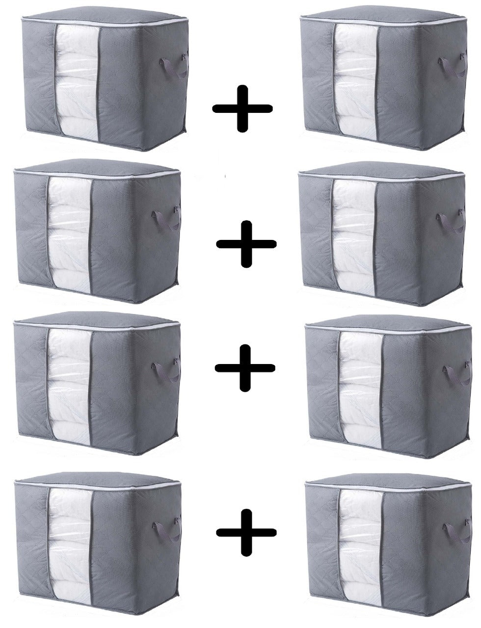 Pack Of 3 Portable Large Folding Bag Storage With Free Delivery
