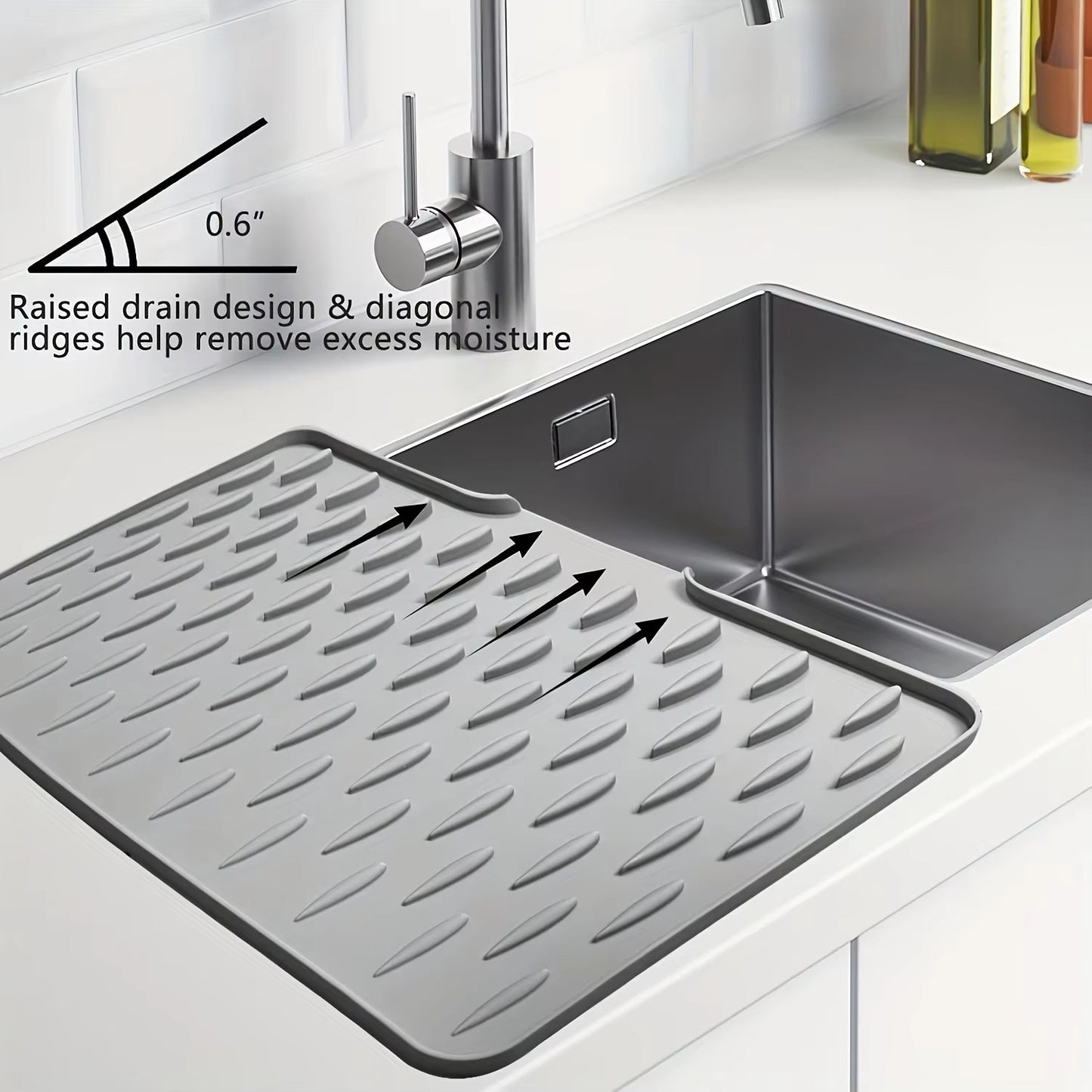 Silicone Kitchen Drying Mat With Free Delivery