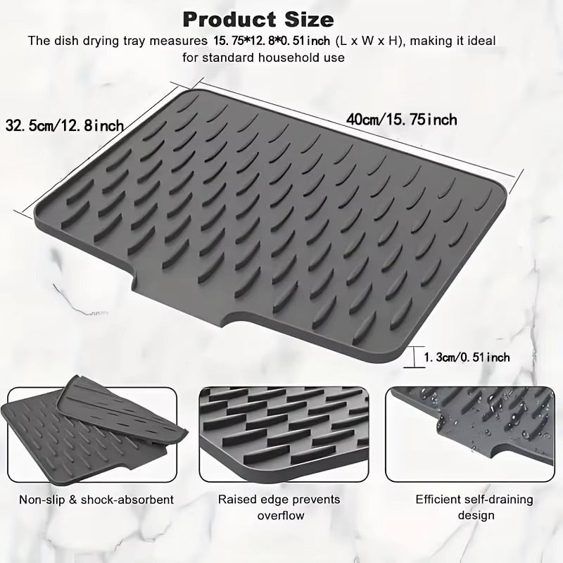 Silicone Kitchen Drying Mat With Free Delivery