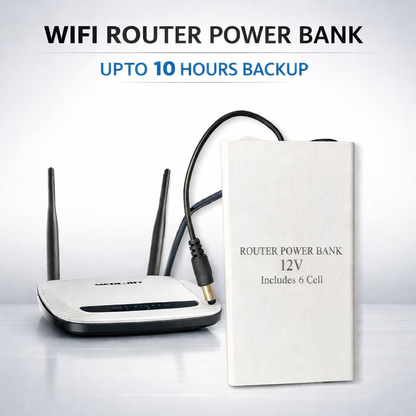 WiFi Router Power Bank (8–10Hrs Backup) With Free Delivery