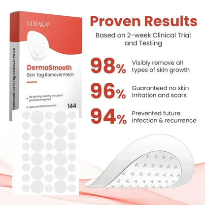 Derma Smooth Skin Tag Removal Patch (72 Pcs)