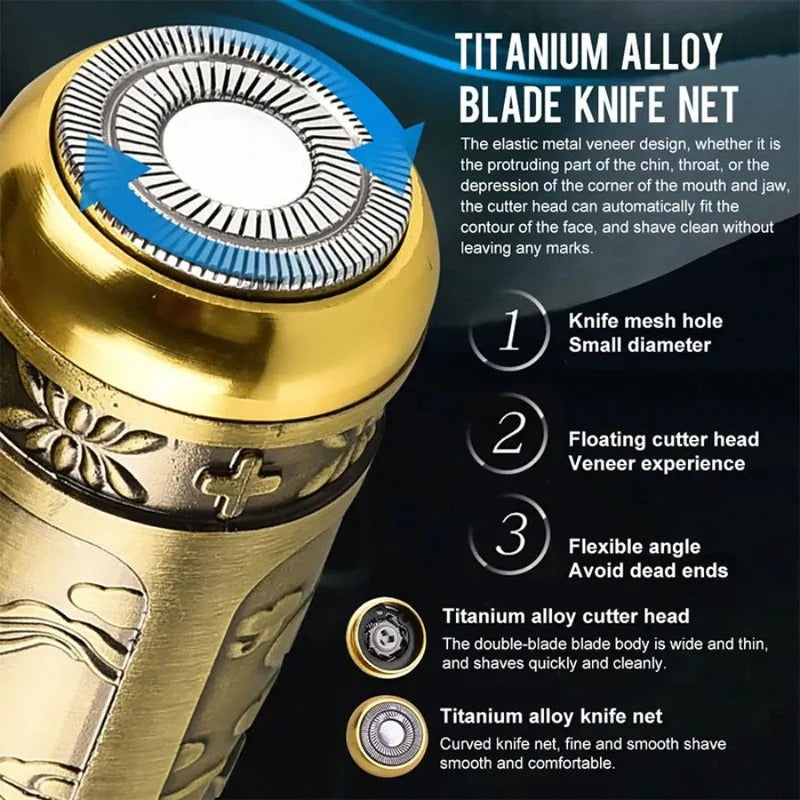 T8 Mini Portable Electric Shaver for Men and Women - Type-c