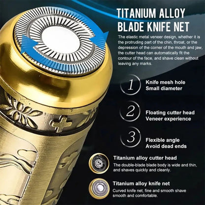 T8 Mini Portable Electric Shaver for Men and Women - Type-c