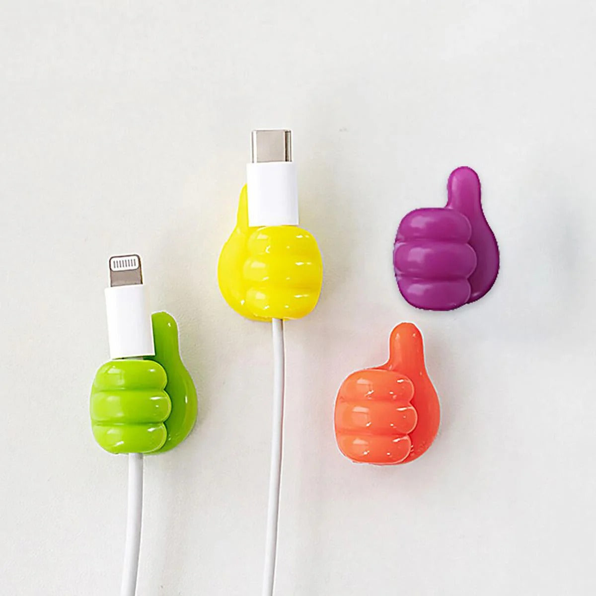 Thumb Wall Hook Multi-Color (Pack of 10)