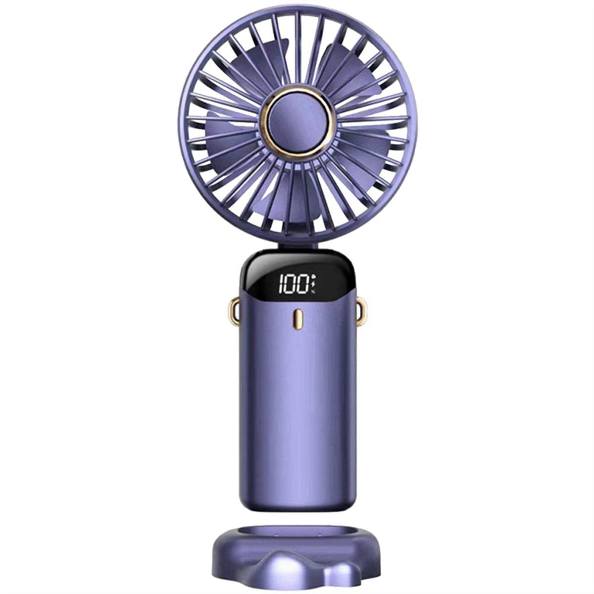 Mini Portable Handheld Led Fan (1200MAH) Battery